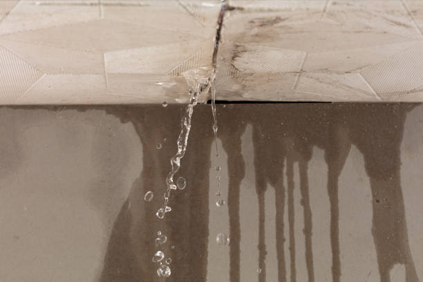 Professional Flood Damage Cleanup technician working in Yorba Linda, CA